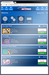 All the bingo games offered by Betfred mobile