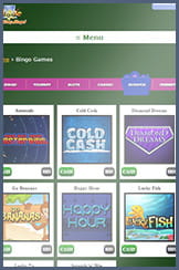 Scratch cards featured on the mobile site of Eat Sleep