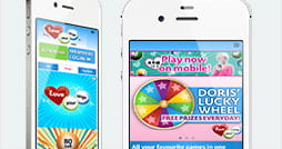Gallery of the Mobile Site of Love Your Bingo