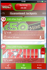 Guaranteed Jackpots on the Tasty Bingo App