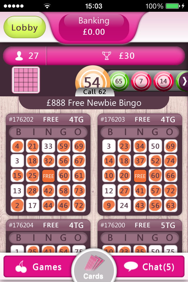 Bingo On Mobile