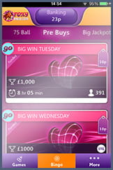 Pre-Buy to Win Big Jackpots on the Foxy Bingo Mobile App