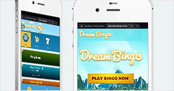 Screenshots of Dream Bingo for Mobile Devices