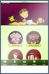 Home page of Tea Time mobile