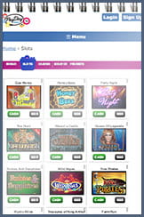 You can play many excellent slots on PayDay mobile bingo
