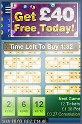 Mobile Bingo on the Box with 90 balls