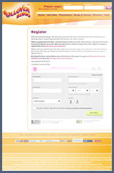 Registration process on Rollover