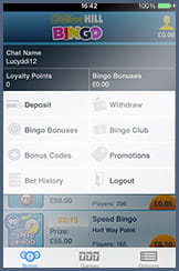 William Hill Mobile Bingo Banking Options